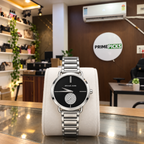 Michael Kors Portia MK3638 silver-tone women’s watch displayed in the PrimePicks office