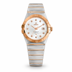 Omega Constellation Men’s Two-Tone Watch – White Dial Collection