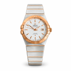 Omega Constellation Men’s Two-Tone Watch – White Dial Collection
