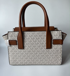 Vanilla Signature Carmen flap handbag back view