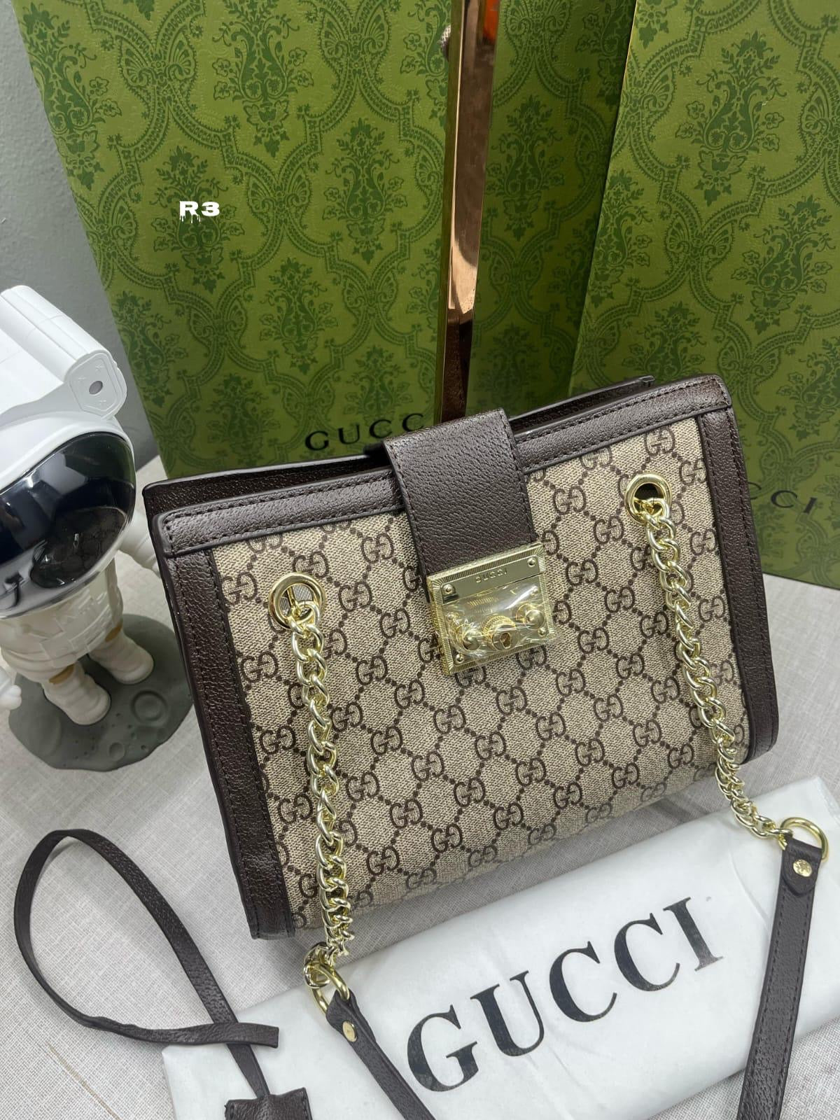 Gucci Padlock Shoulder Chain Bag