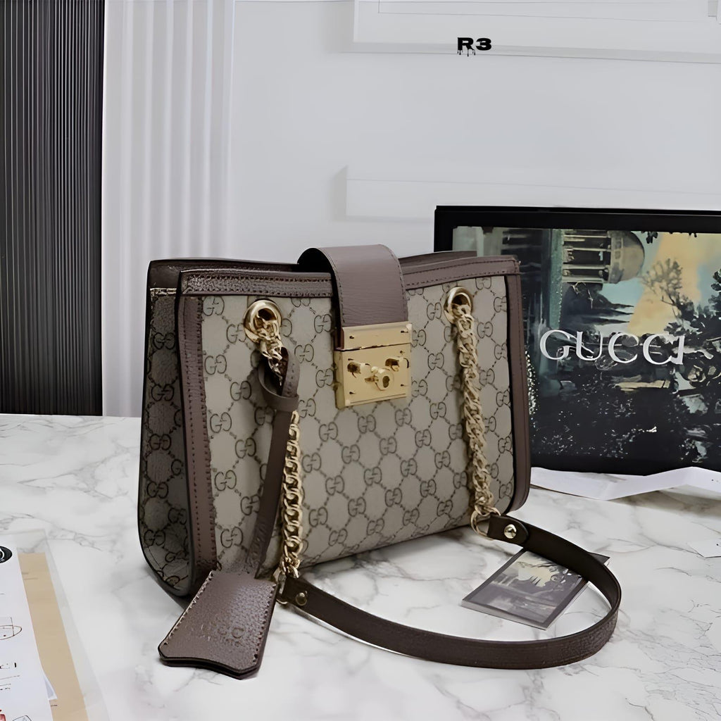 Gucci Padlock Shoulder Chain Bag