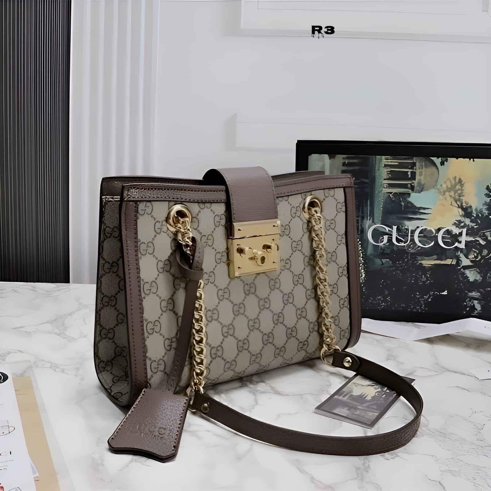 Gucci Padlock Shoulder Chain Bag