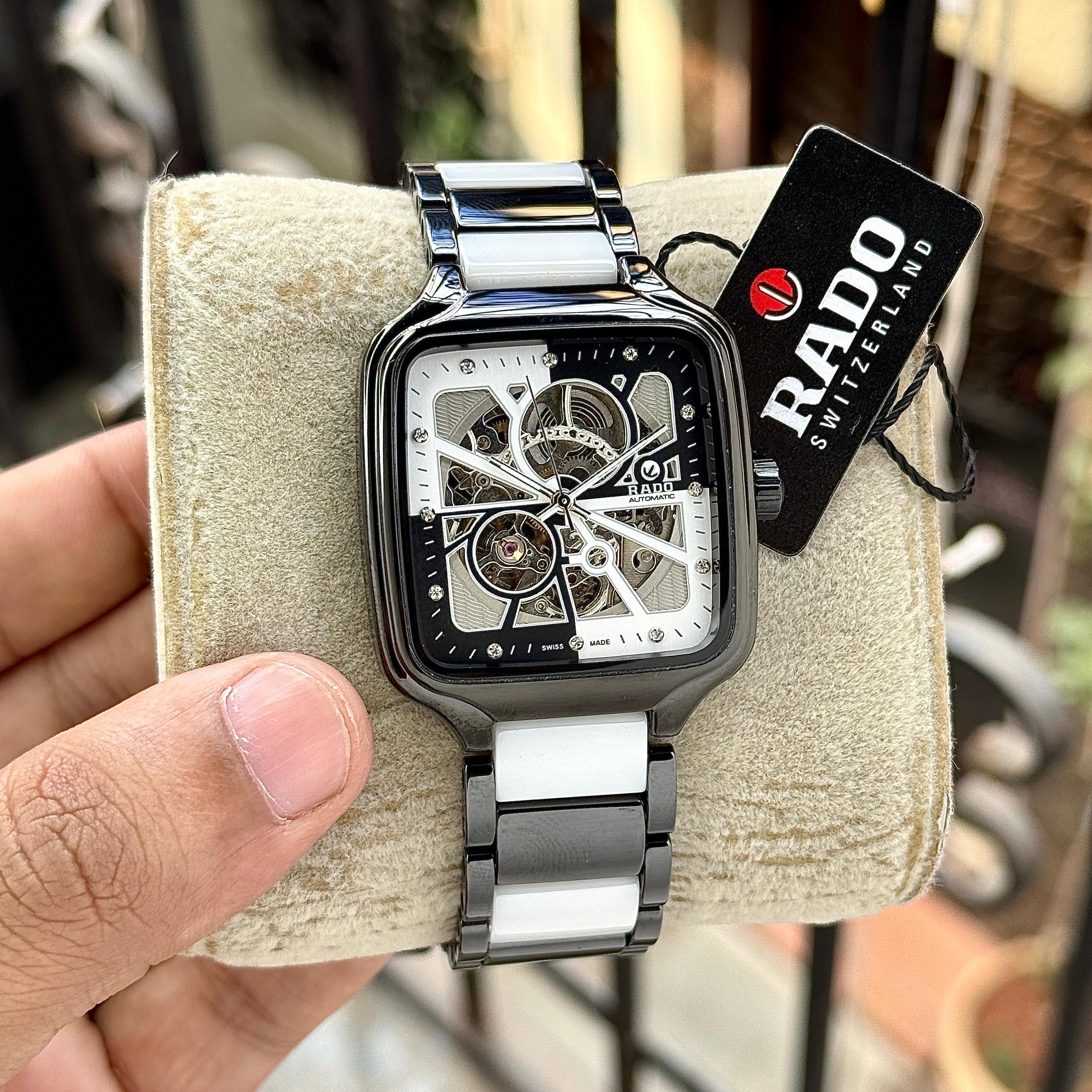 Rado True Square Automatic Open Heart Diamonds Edition
