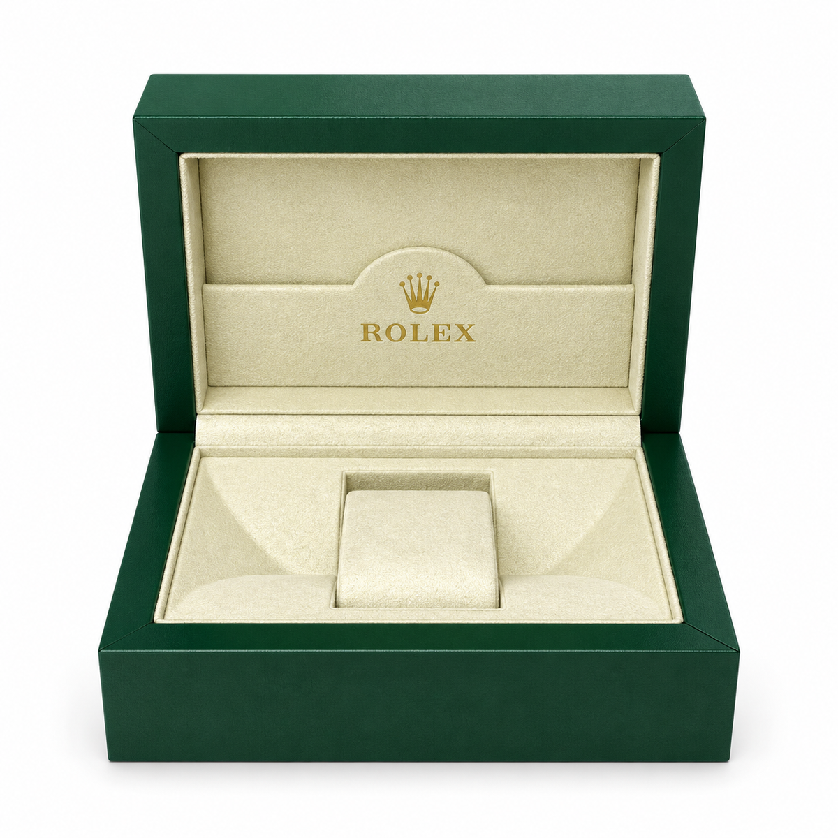 Rolex OG presentation box on white background