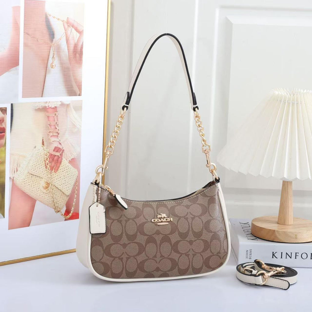 Coach Teri Khaki/Chalk Signature supplied product view
