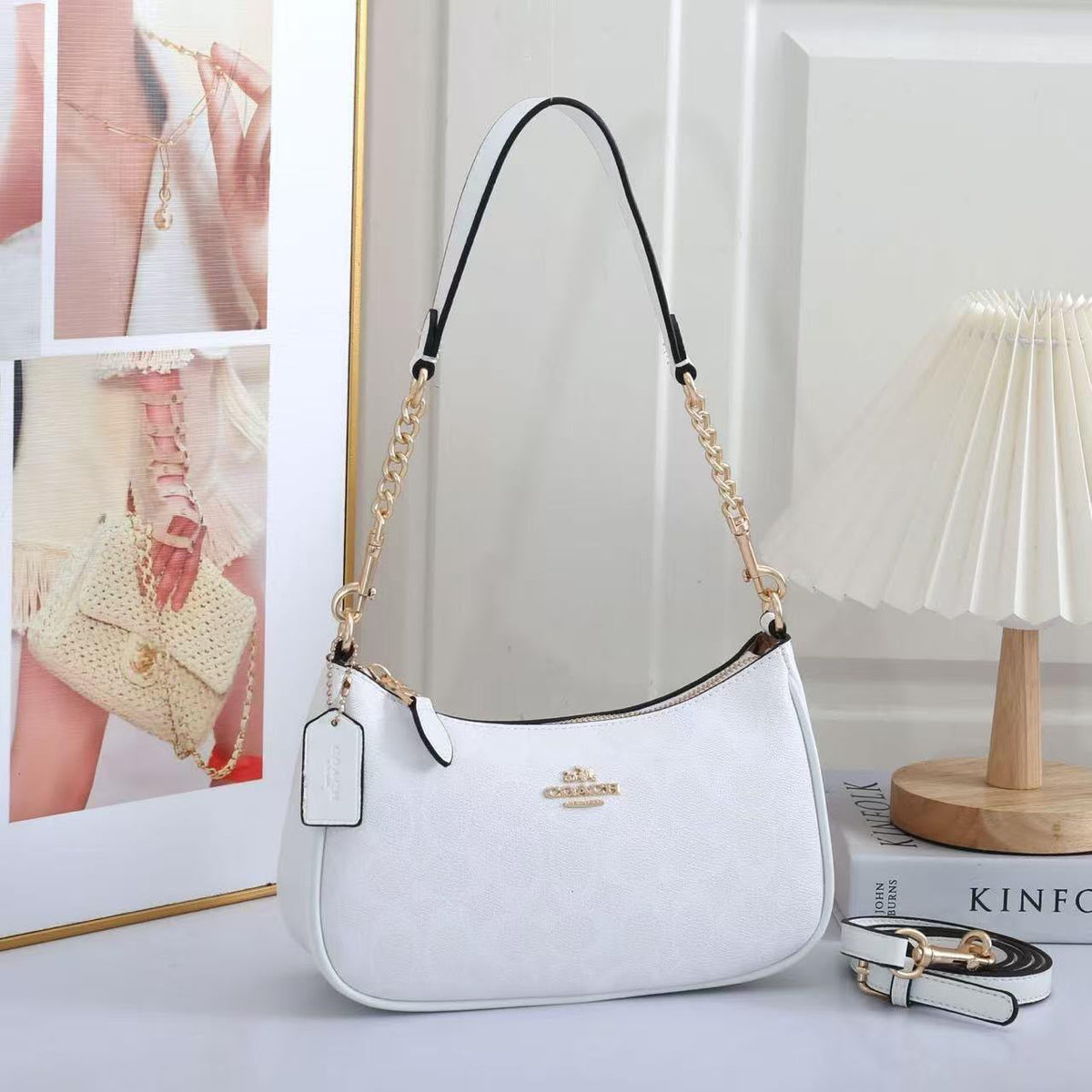 Coach Teri Chalk White supplied product view