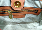 Michael Kors Emma handbag interior zip detail