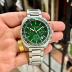 Coach Charter 14602738 silver green dial watch product photo