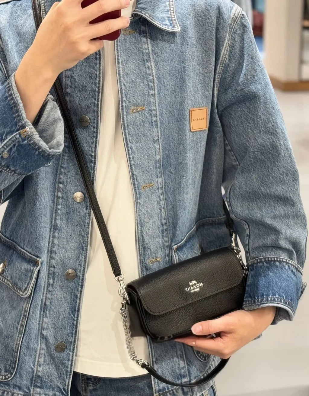 Coach Hailey Flap Bag