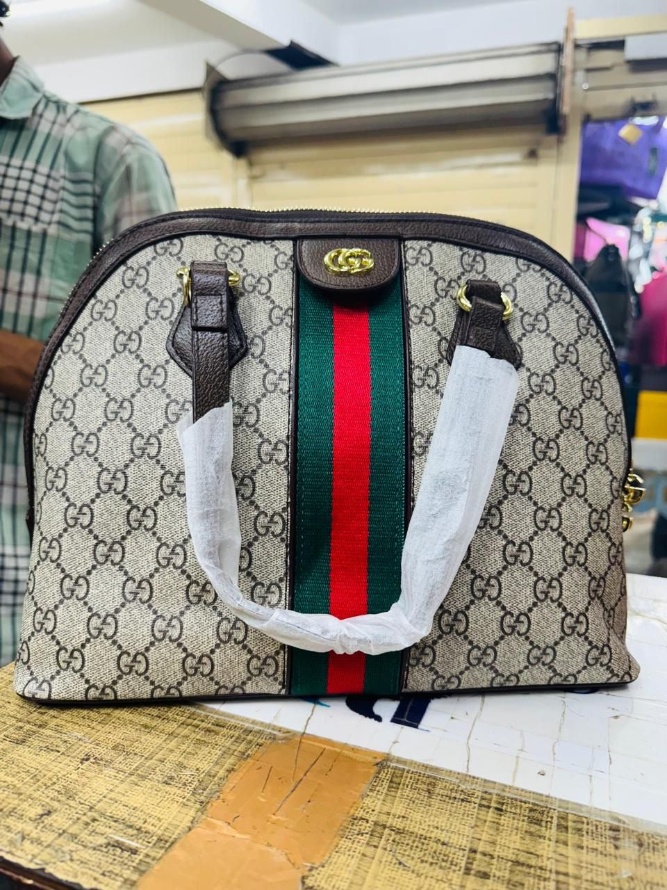 Gucci Ophidia Alma Top Handle Bag