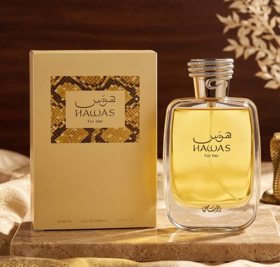 Rasasi Hawas For Her – Gold 100 ml supplier photo