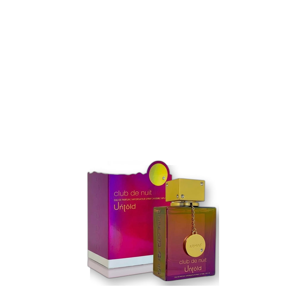 Armaf Club de Nuit Untold Eau de Parfum 105 ml on white background