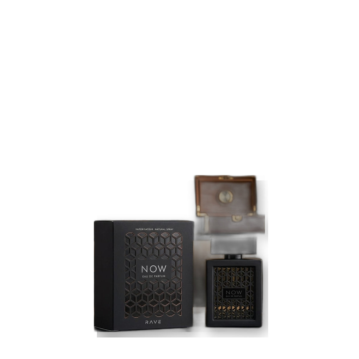 Rave Now Eau de Parfum on white background