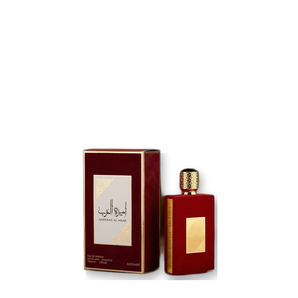 Asdaaf Ameerat Al Arab Eau de Parfum 100 ml on white background