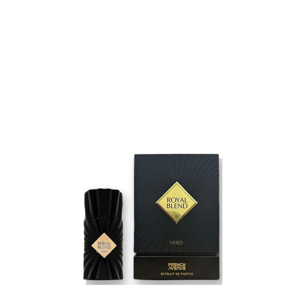 French Avenue Royal Blend Nero Extrait de Parfum on white background