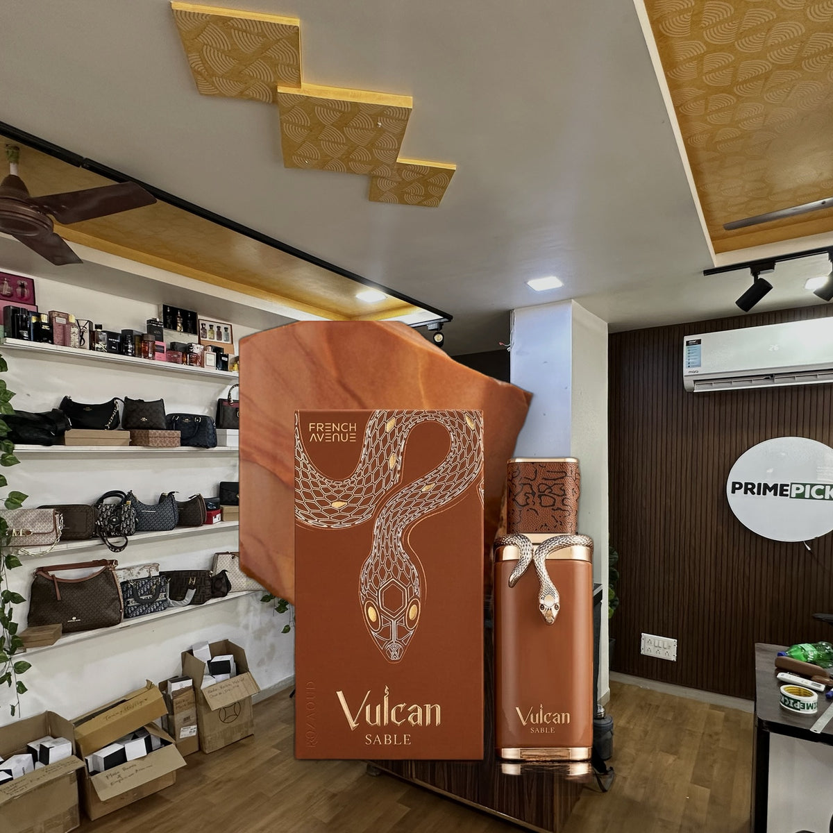 French Avenue Vulcan Sable Eau de Parfum at PrimePicks office