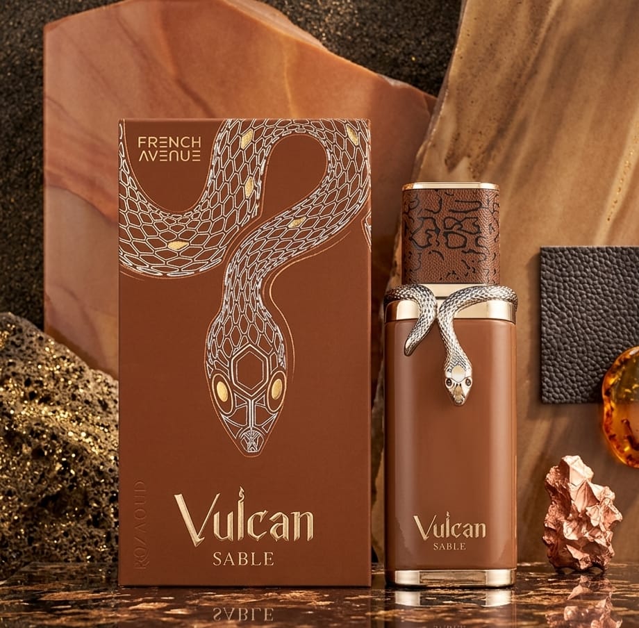 French Avenue Vulcan Sable Eau de Parfum supplier photo