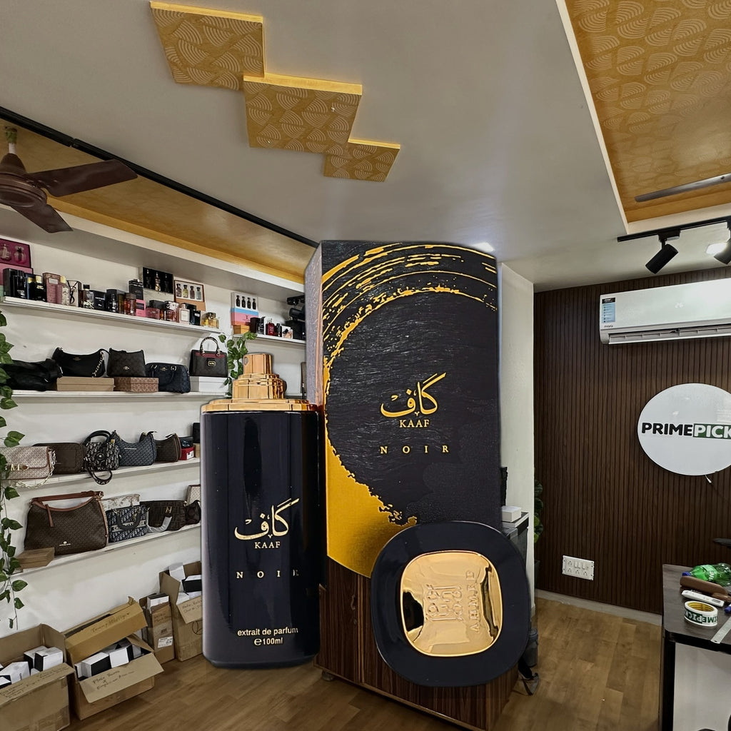 Ahmed Al Maghribi Kaaf Noir Extrait de Parfum 100 ml at PrimePicks office