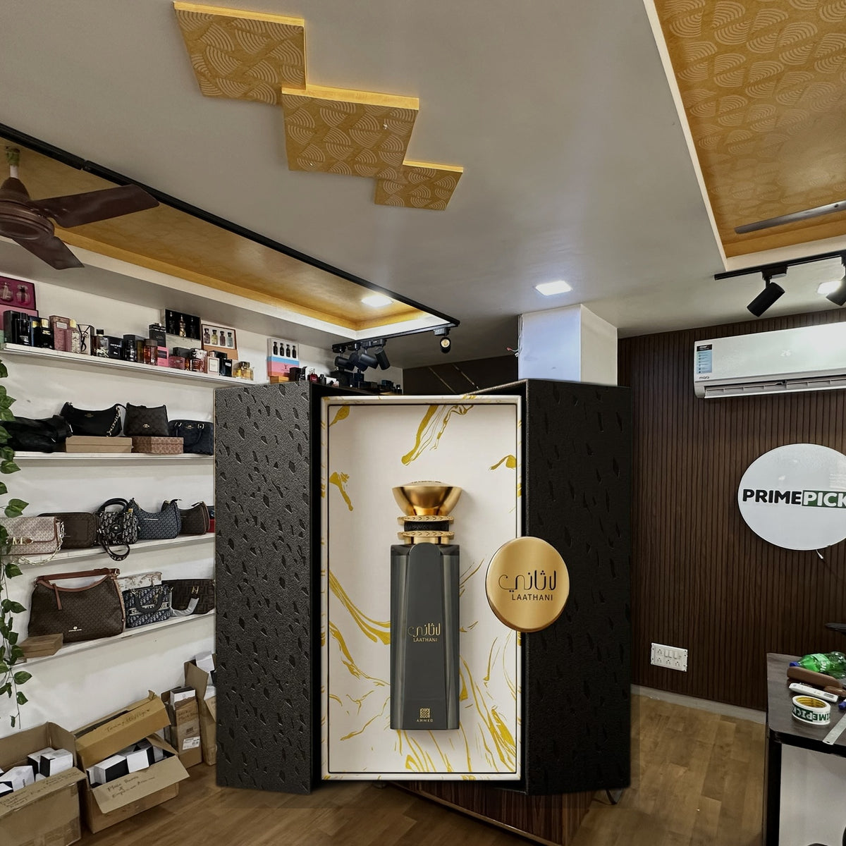 Ahmed Al Maghribi Laathani Eau de Parfum at PrimePicks office