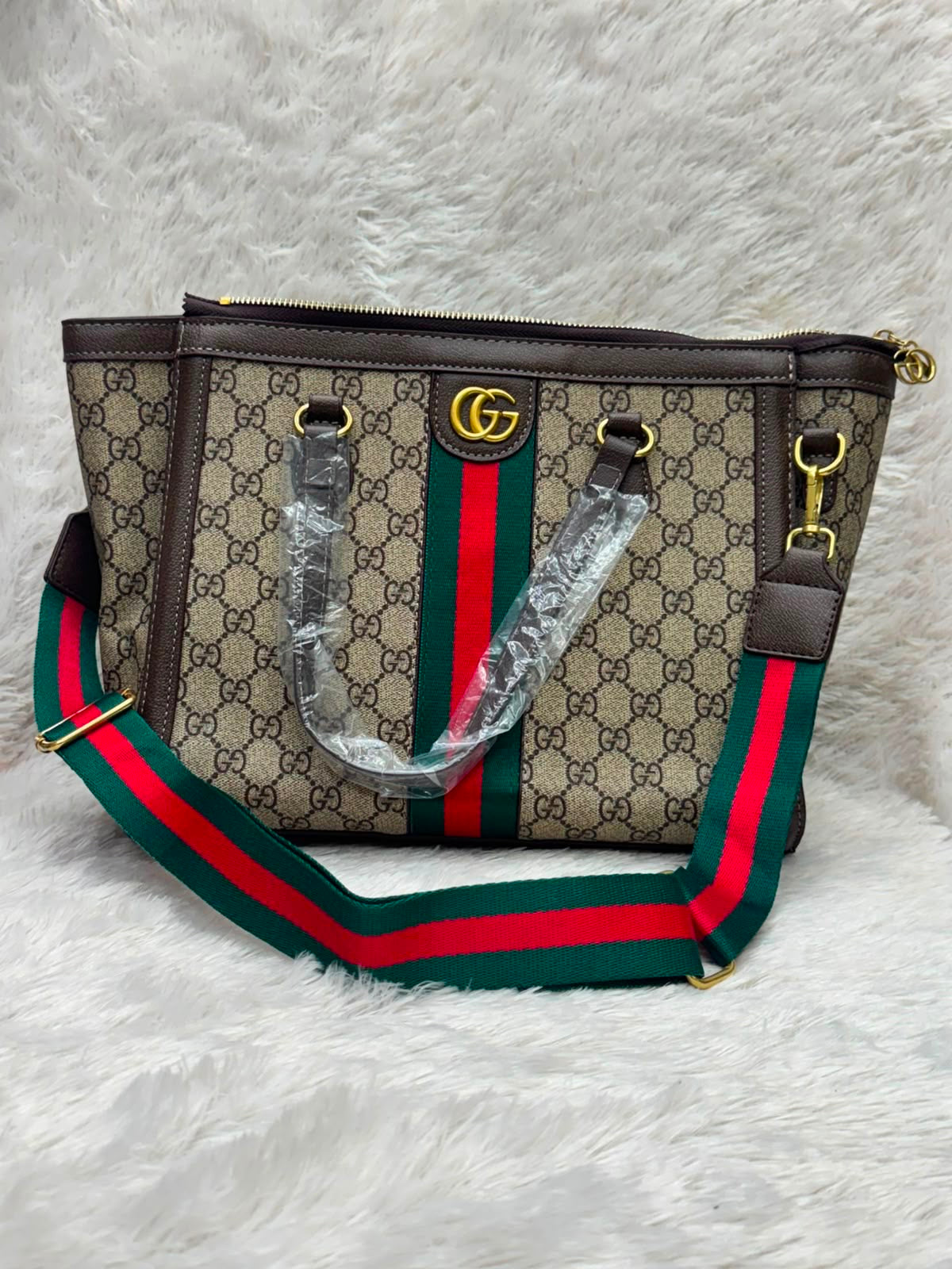 Gucci GG Ophidia Supreme Medium Tote Bag