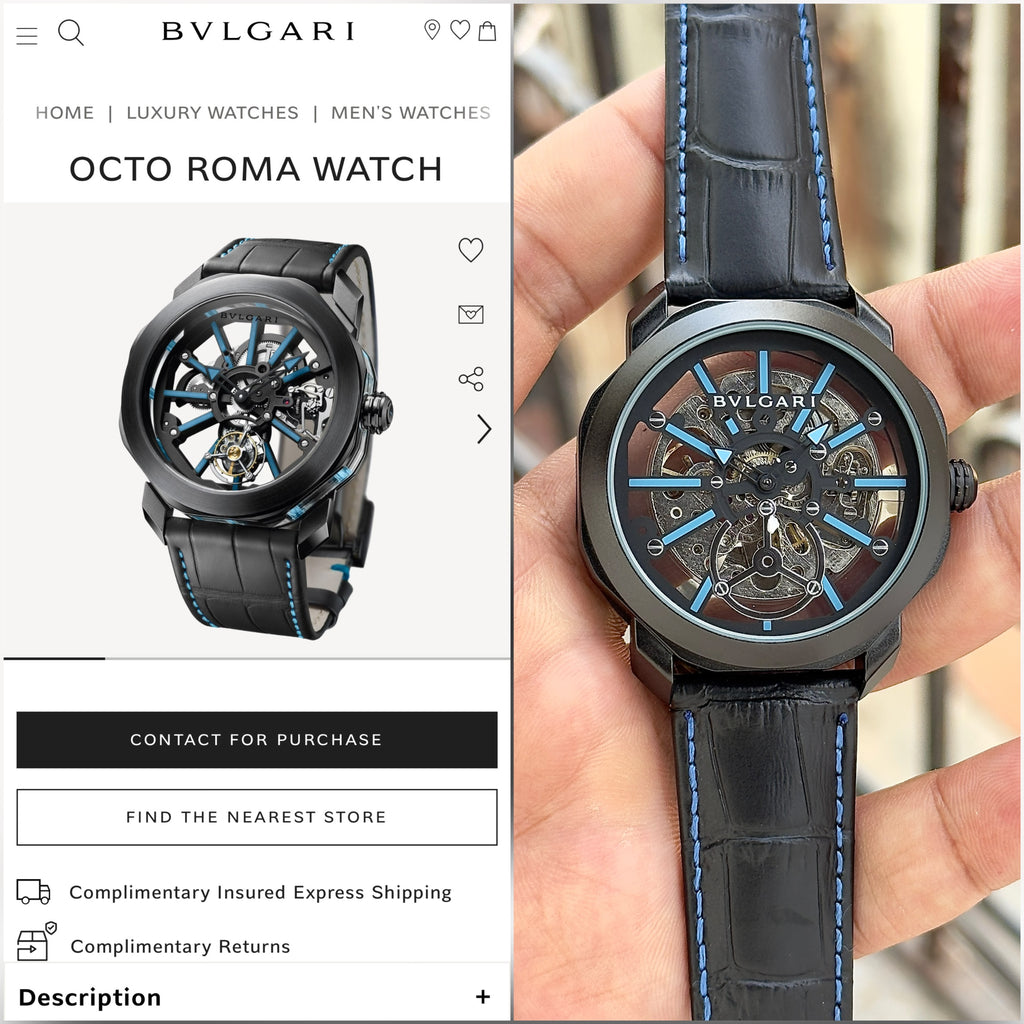 Bvlgari Octo Roma Skeleton Collection