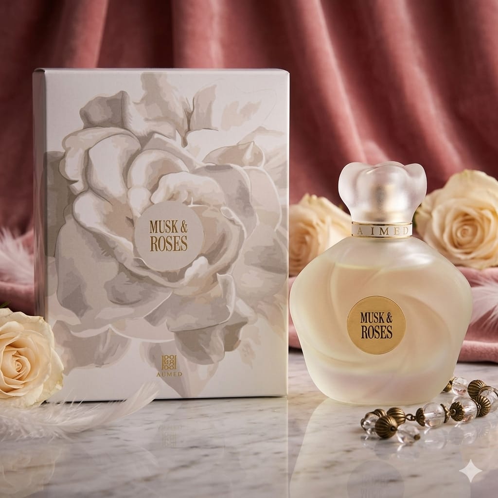 Ahmed Al Maghribi Musk & Roses Eau de Parfum supplier photo