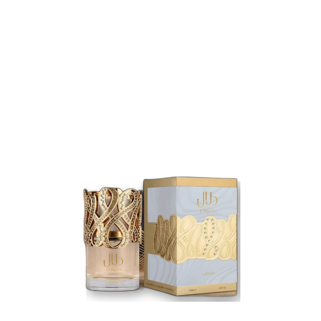 Lattafa Dalal Eau de Parfum 100 ml on white background