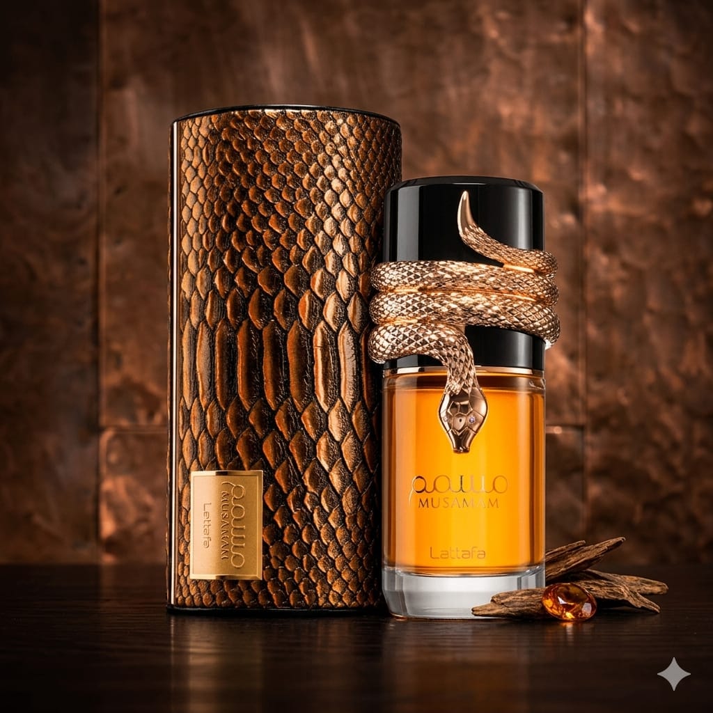 Lattafa Musamam – Amber Bottle supplier photo