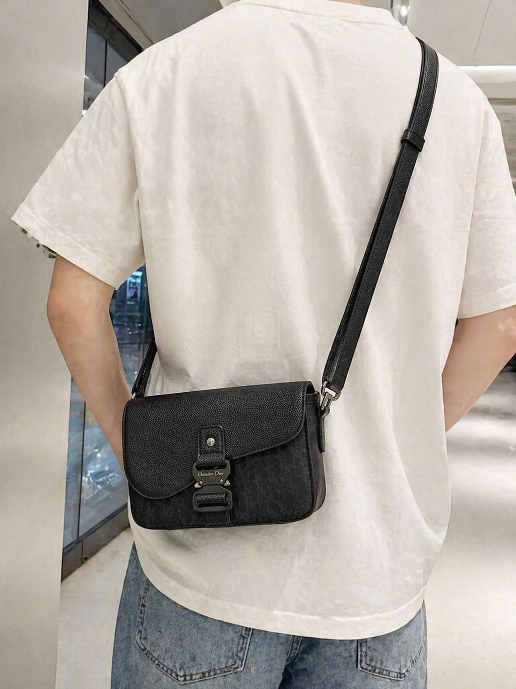 Christian Dior Mini Saddle Unisex Messenger Bag
