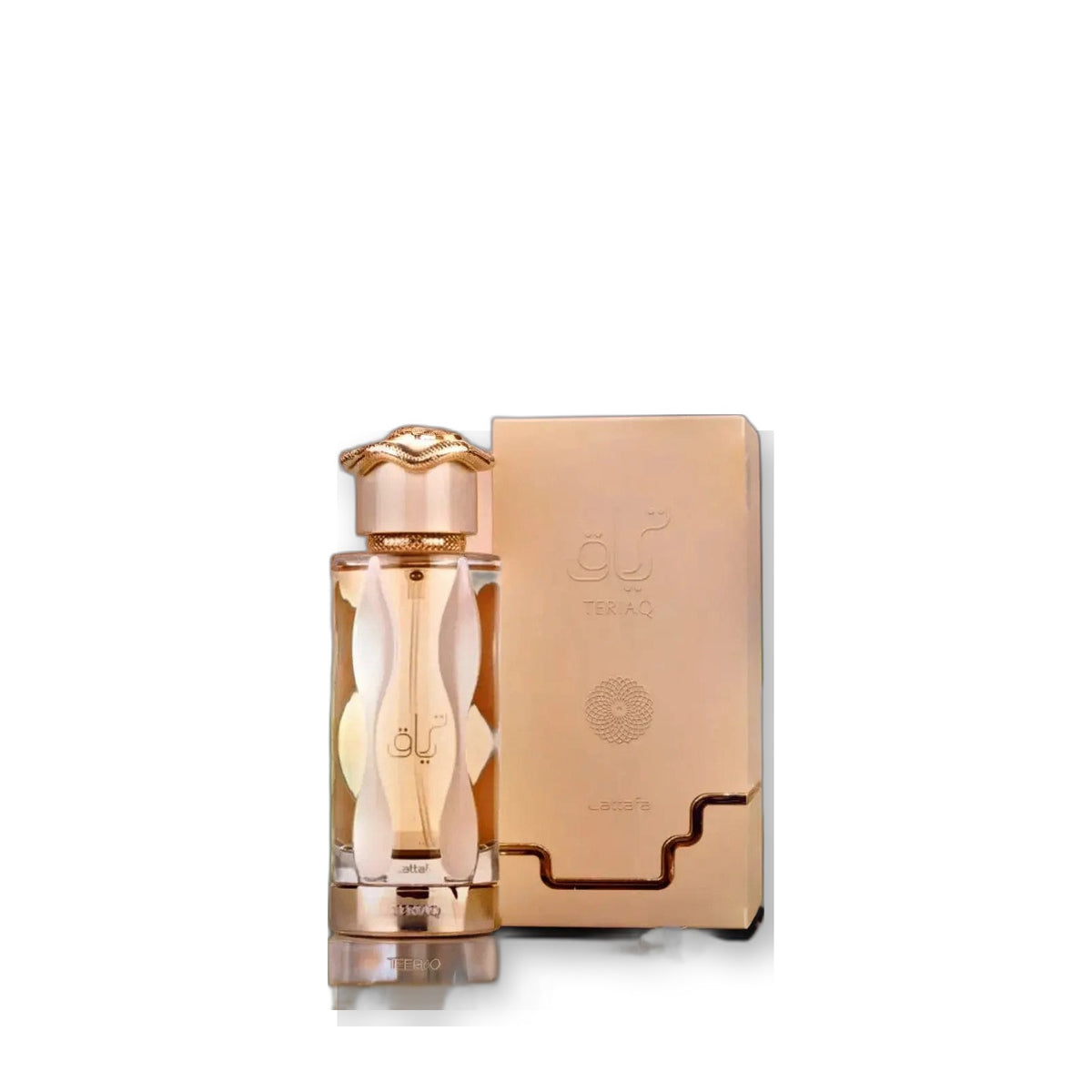 Lattafa Teriaq Eau de Parfum 100 ml on white background
