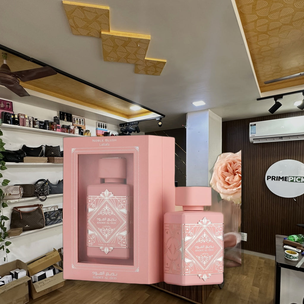 Lattafa Badee Al Oud Noble Blush Eau de Parfum at PrimePicks office