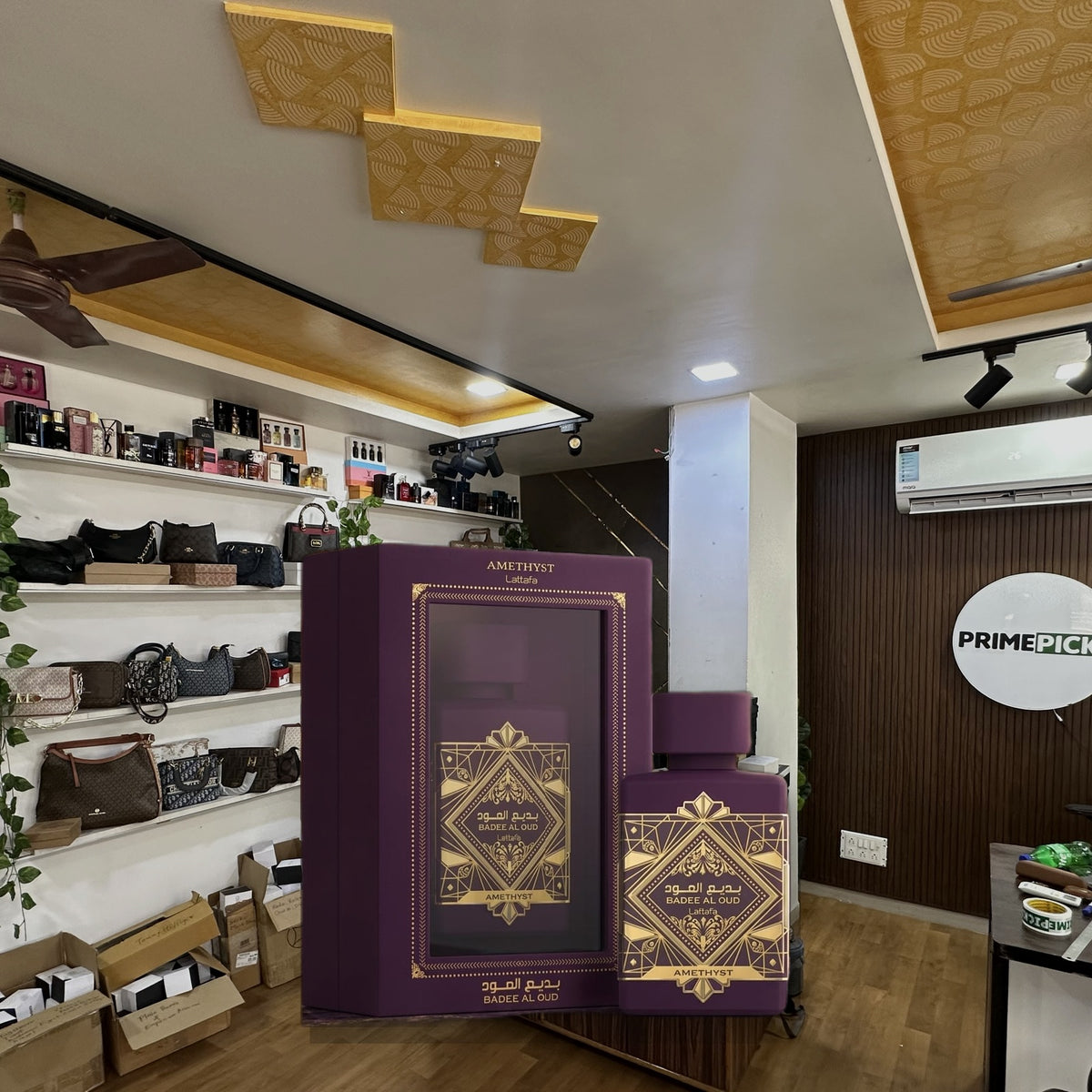 Lattafa Badee Al Oud Amethyst Eau de Parfum at PrimePicks office