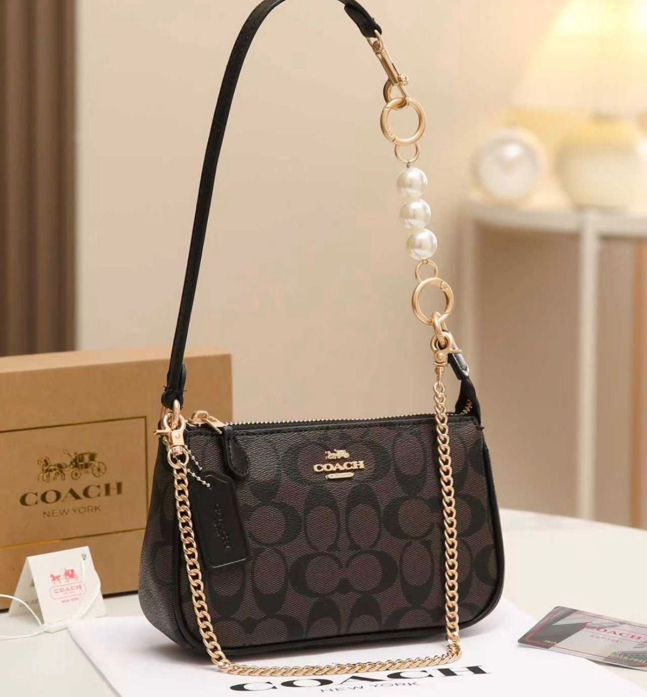 Coach Nolita Daisy Applique Bag