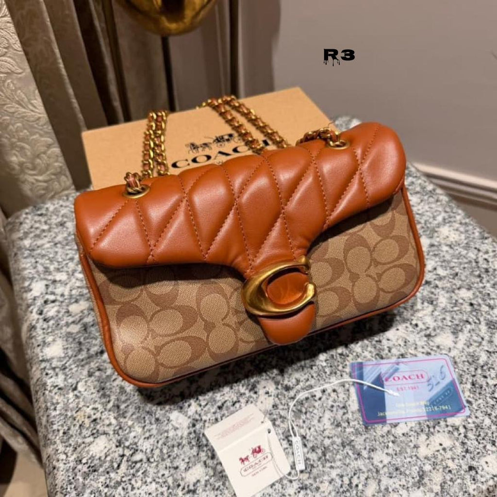 Coach Quilted Tabby