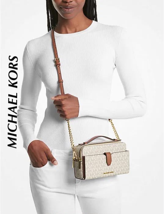 Michael Kors Jet Set Med Double Zip
