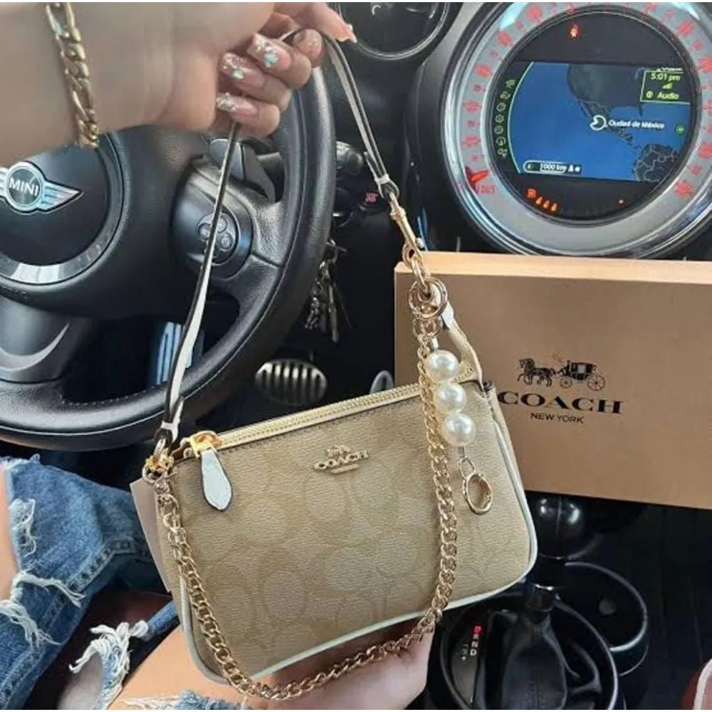 Coach Nolita Daisy Applique Bag