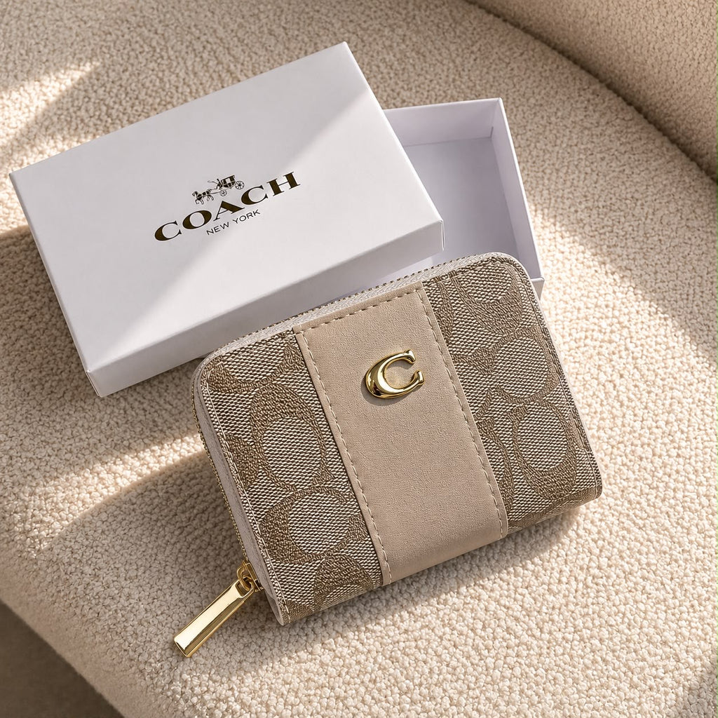 Coach Mini Zipper Wallet