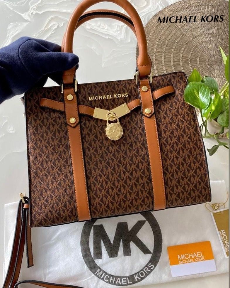 Michael Kors Nouveau Hamilton Large Satchel