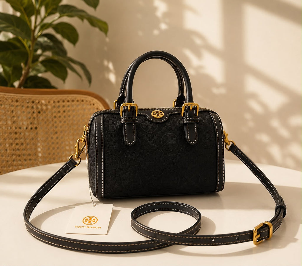 Tory Burch T Monogram Barrel