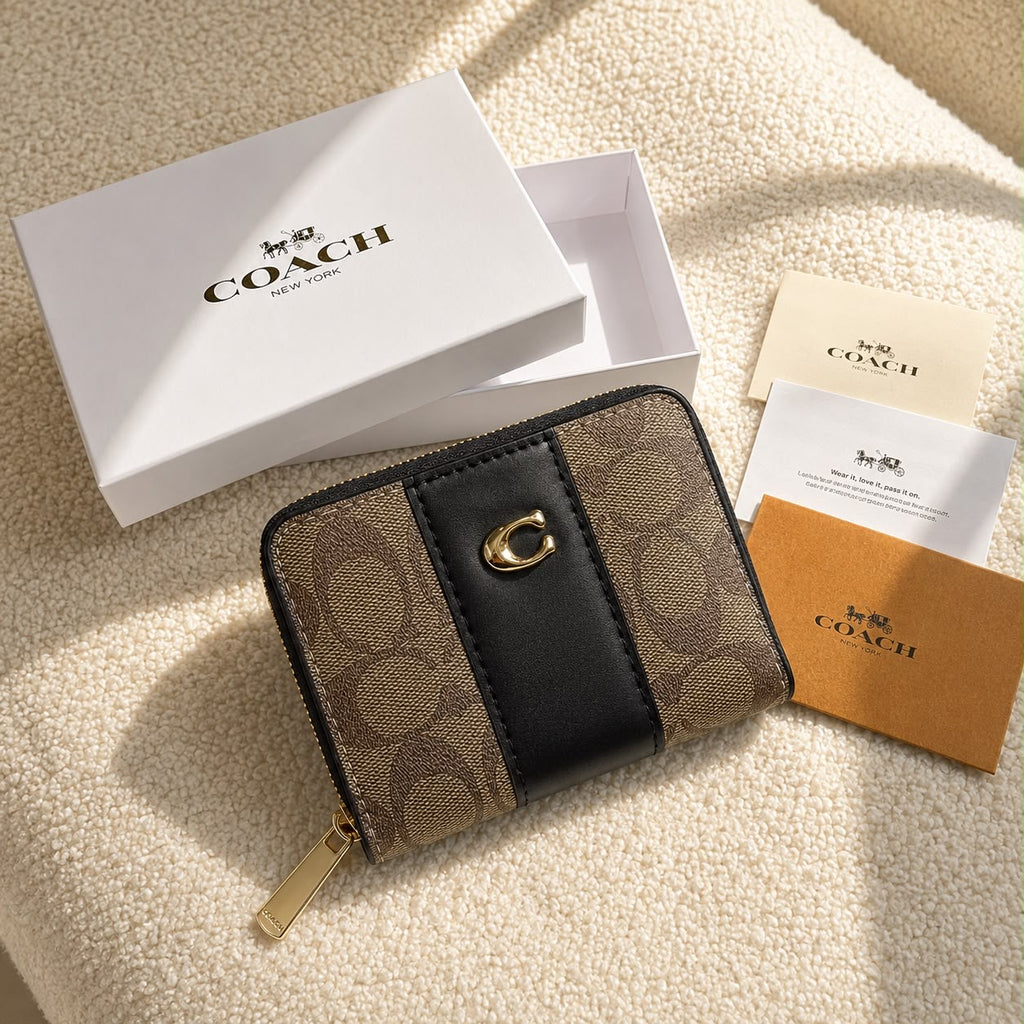 Coach Mini Zipper Wallet