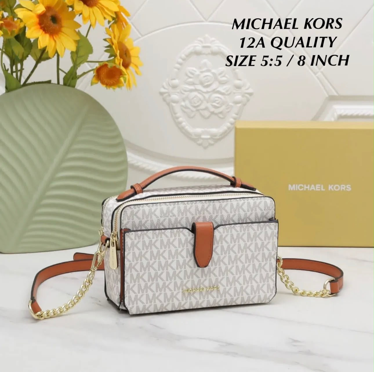 Michael Kors Jet Set Med Double Zip