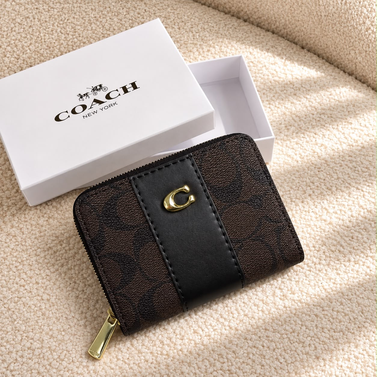 Coach Mini Zipper Wallet