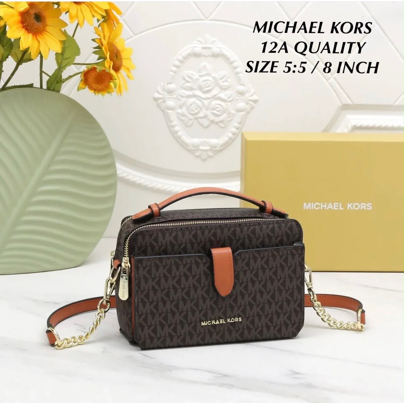 Michael Kors Jet Set Med Double Zip