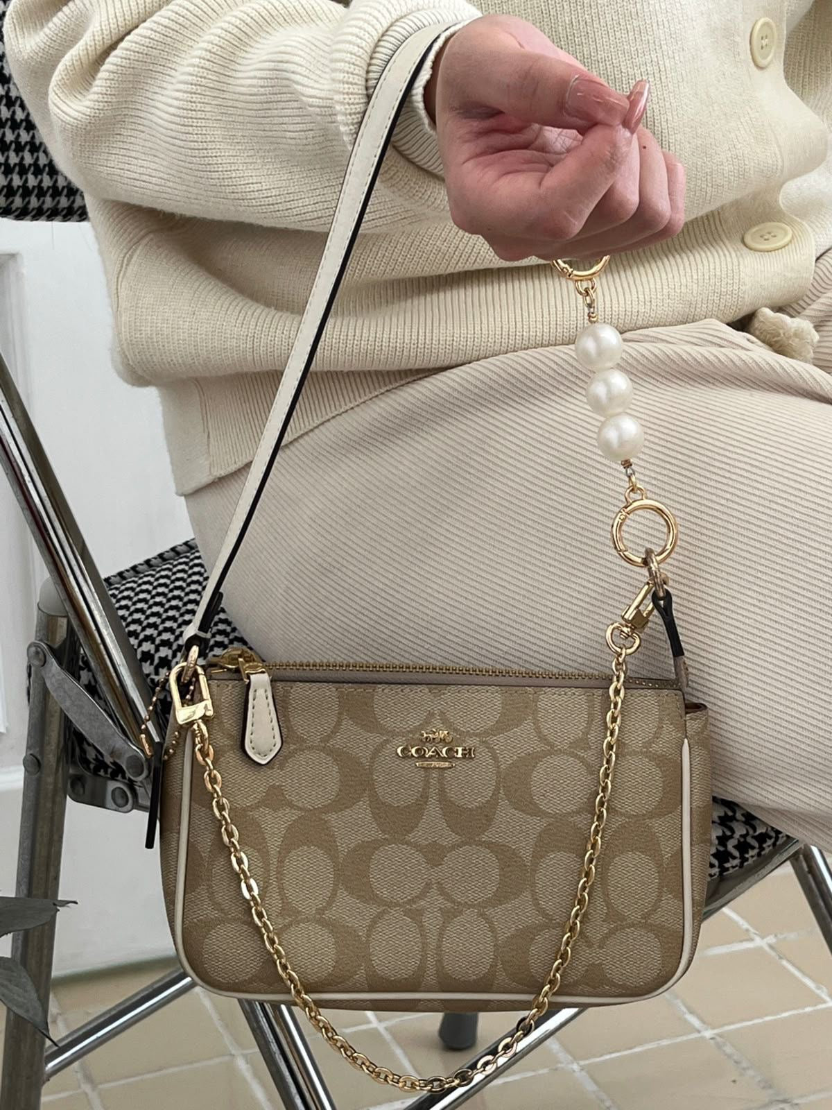 Coach Nolita Daisy Applique Bag