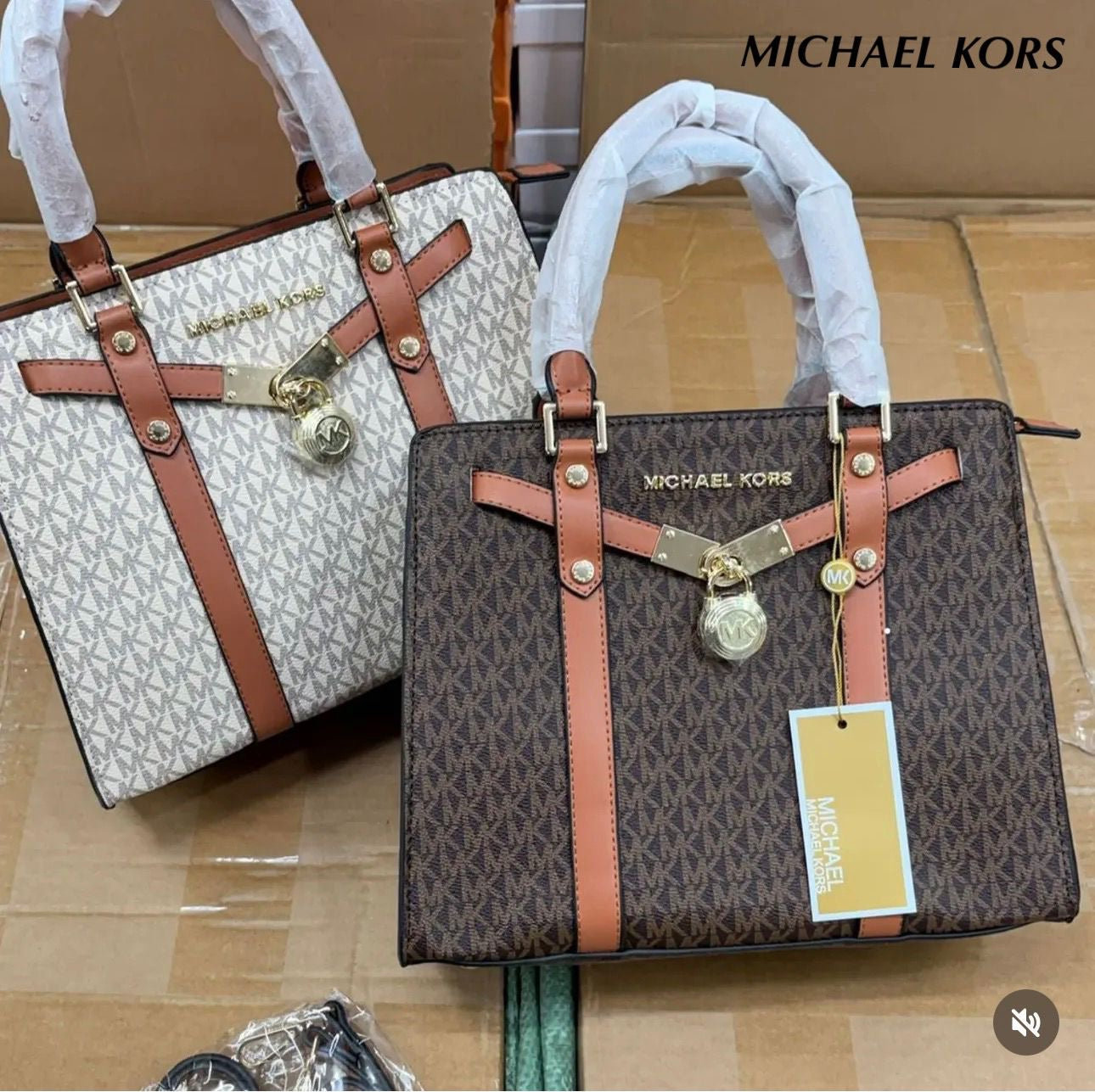Michael Kors Nouveau Hamilton Large Satchel