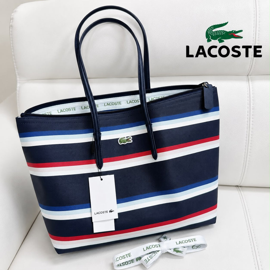 Lacoste Large Zip Tote Bag