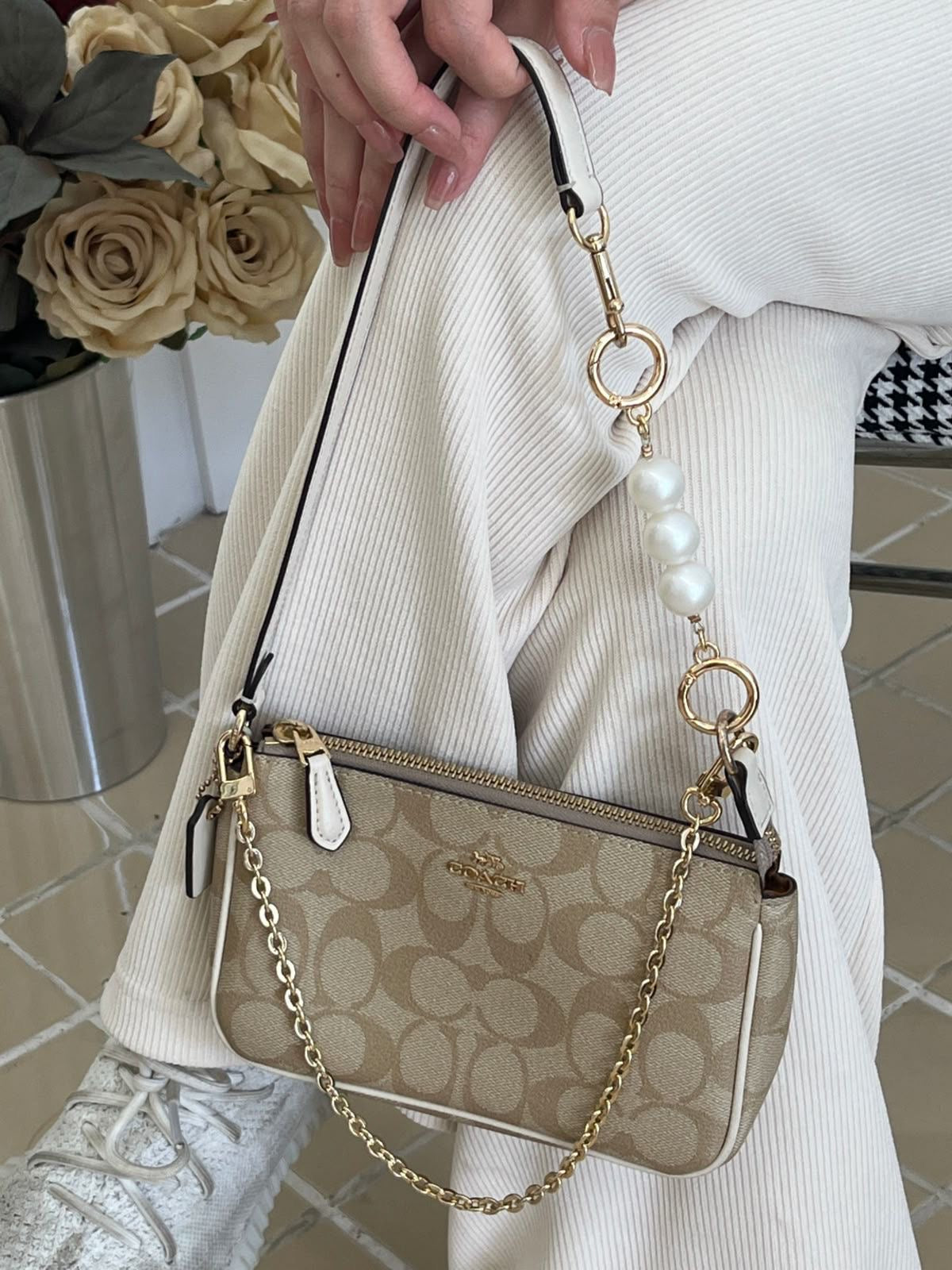 Coach Nolita Daisy Applique Bag