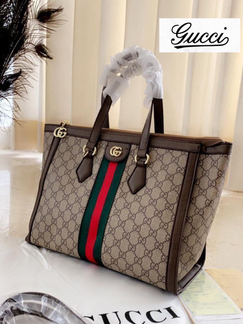 Gucci GG Ophidia Tote Bag