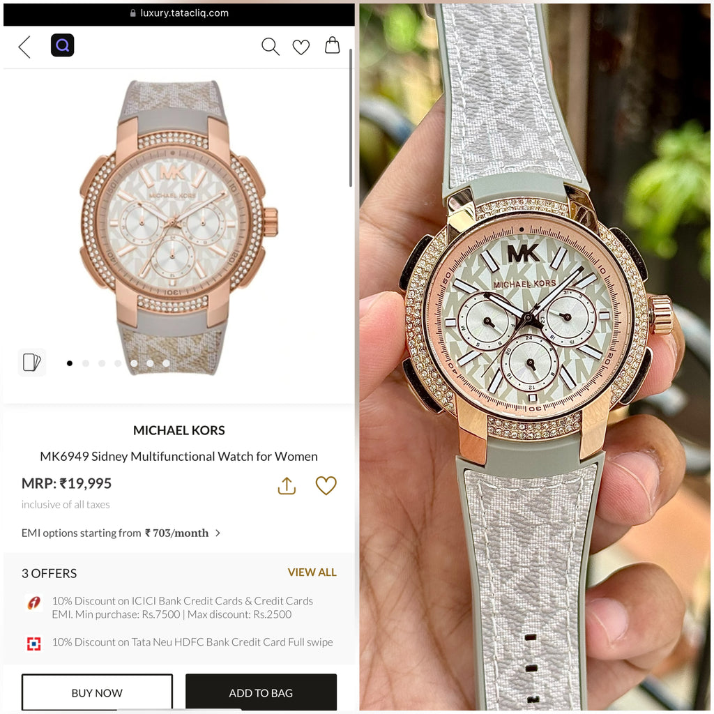 Michael Kors Sidney Multi-Function Glam Edition